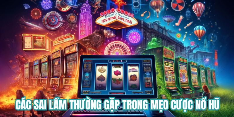 Các sai lầm thường gặp trong cược nổ hũ