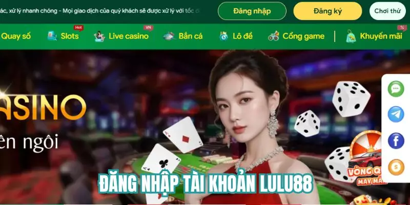 Đăng nhập tài khoản cá cược